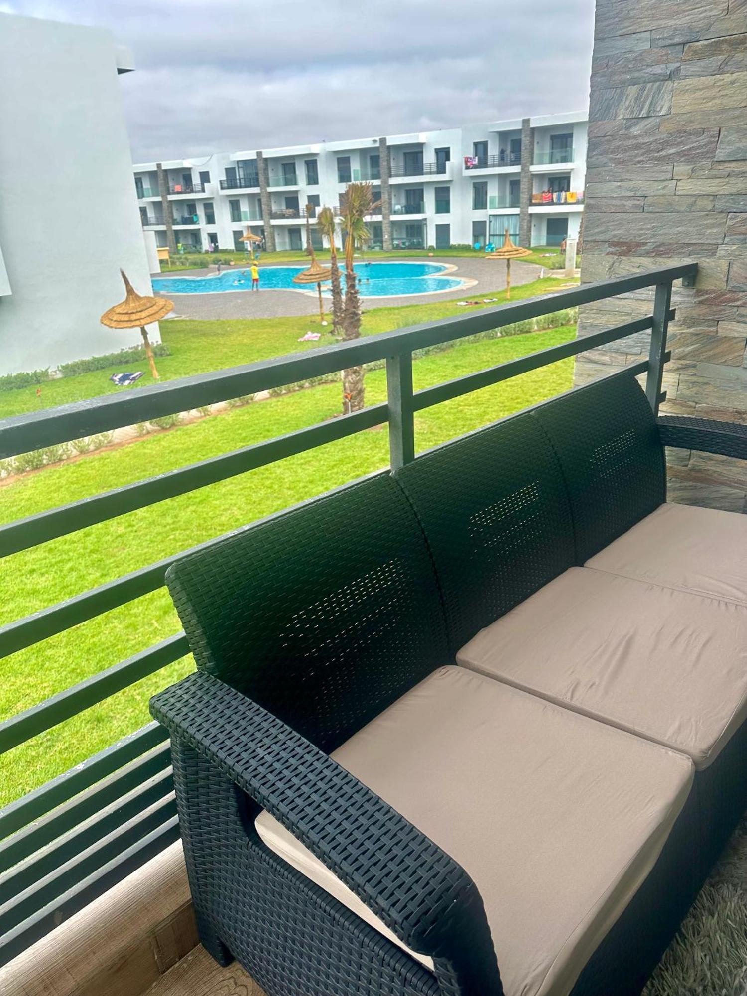 Appartement Cozy Avec Piscine Sidi Rahal  Eksteriør bilde