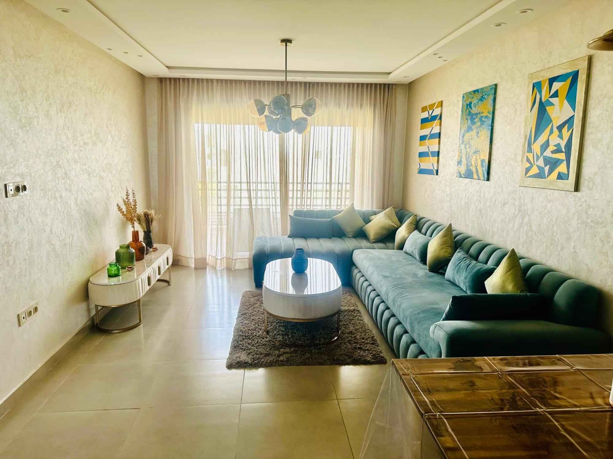 Appartement Cozy Avec Piscine Sidi Rahal  Eksteriør bilde