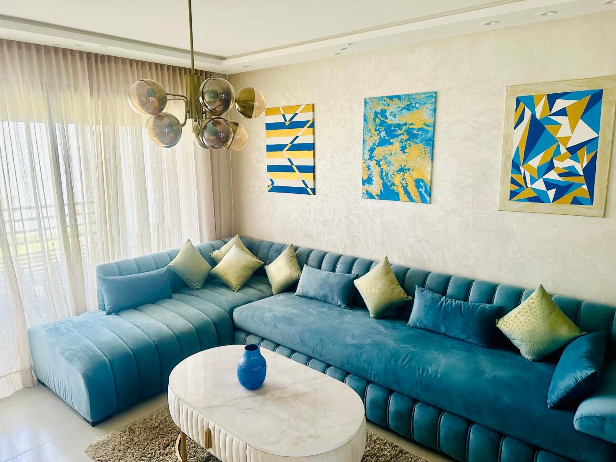 Appartement Cozy Avec Piscine Sidi Rahal  Eksteriør bilde